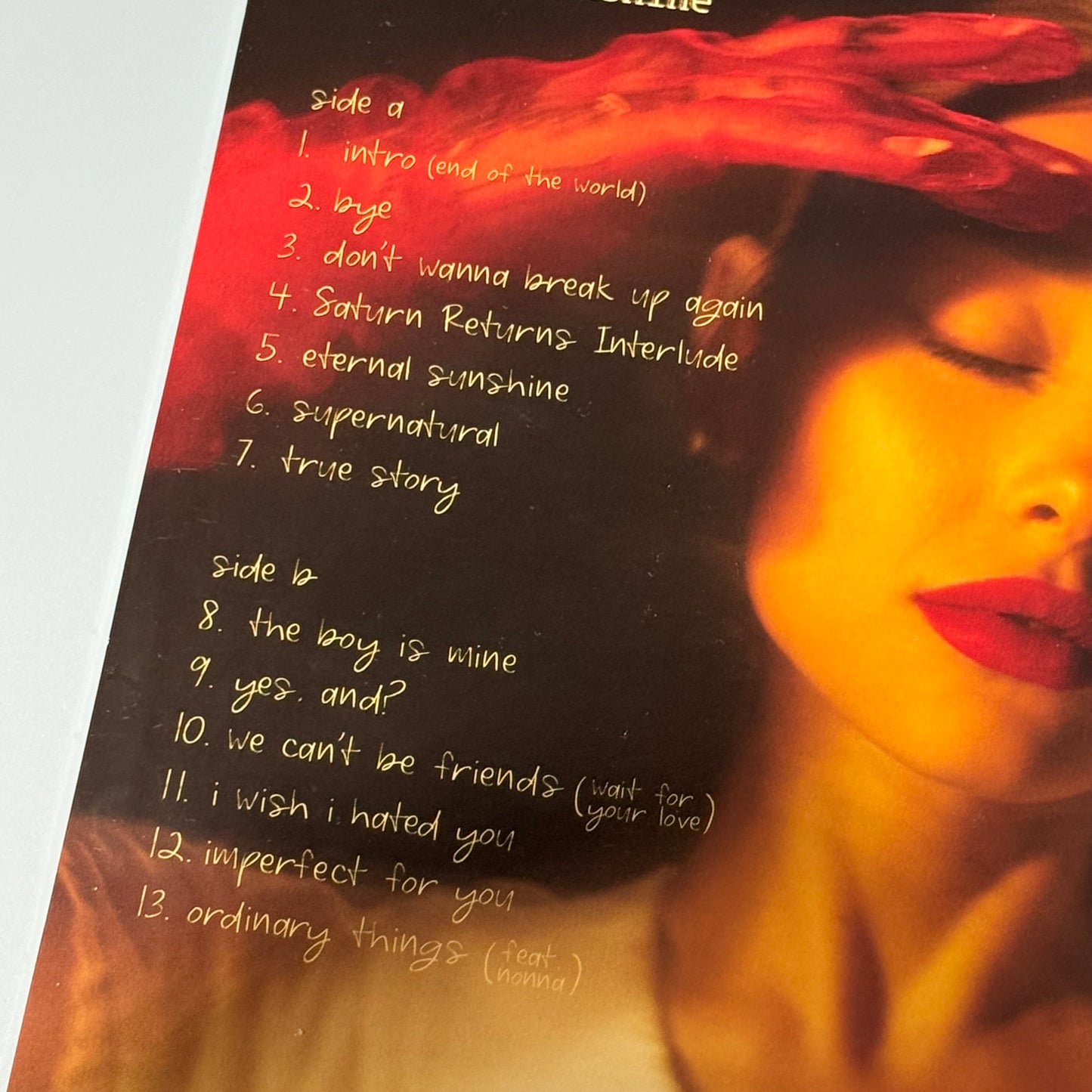 Eternal Sunshine by Ariana Grande Vinyl Record LP