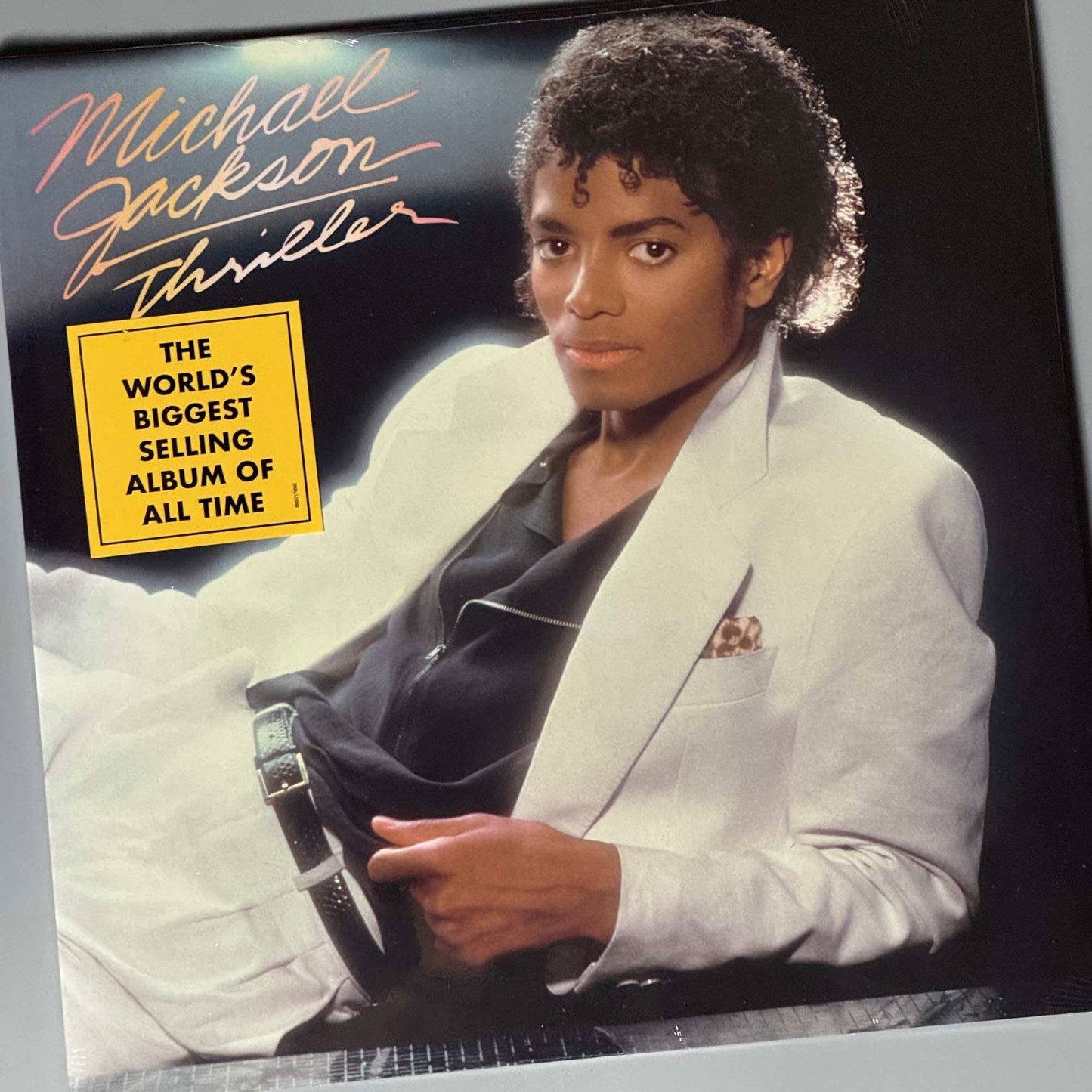 Thriller by Michael Jackson Vinyl Record LP