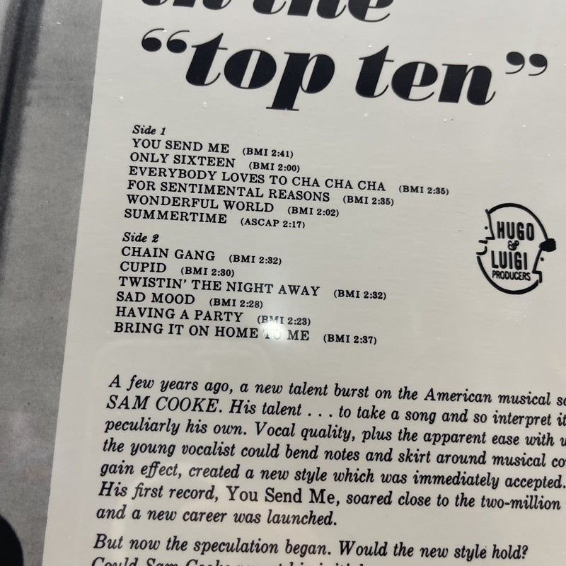 The Best of Sam Cooke Vinyl Record LP