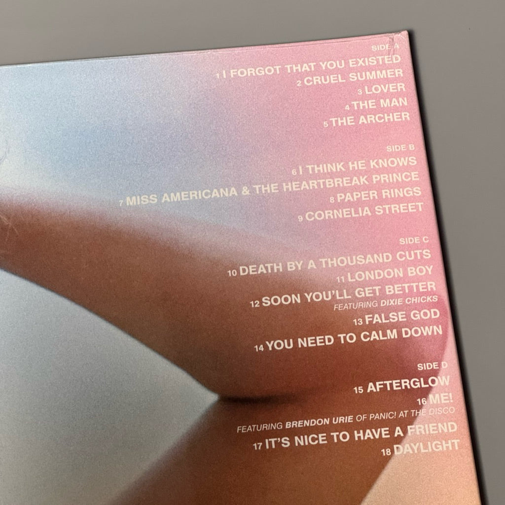 Lover by Taylor Swift Vinyl Record LP