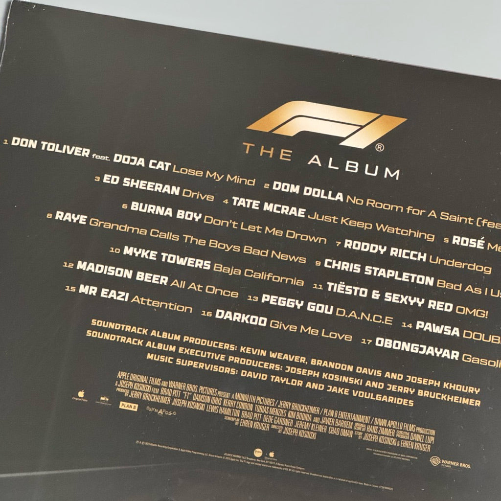 F1 The Album Vinyl Record LP