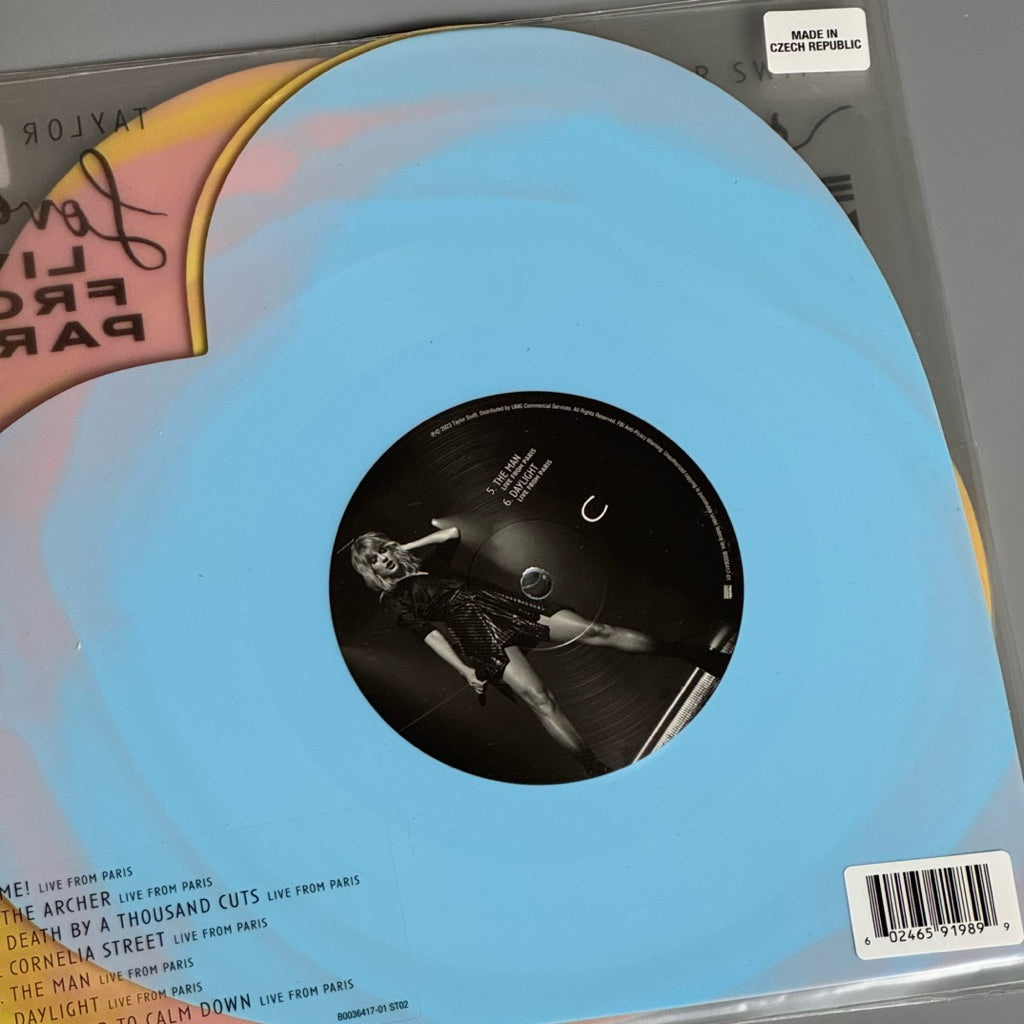Lover (Live From Paris) by Taylor Swift Vinyl Record LP