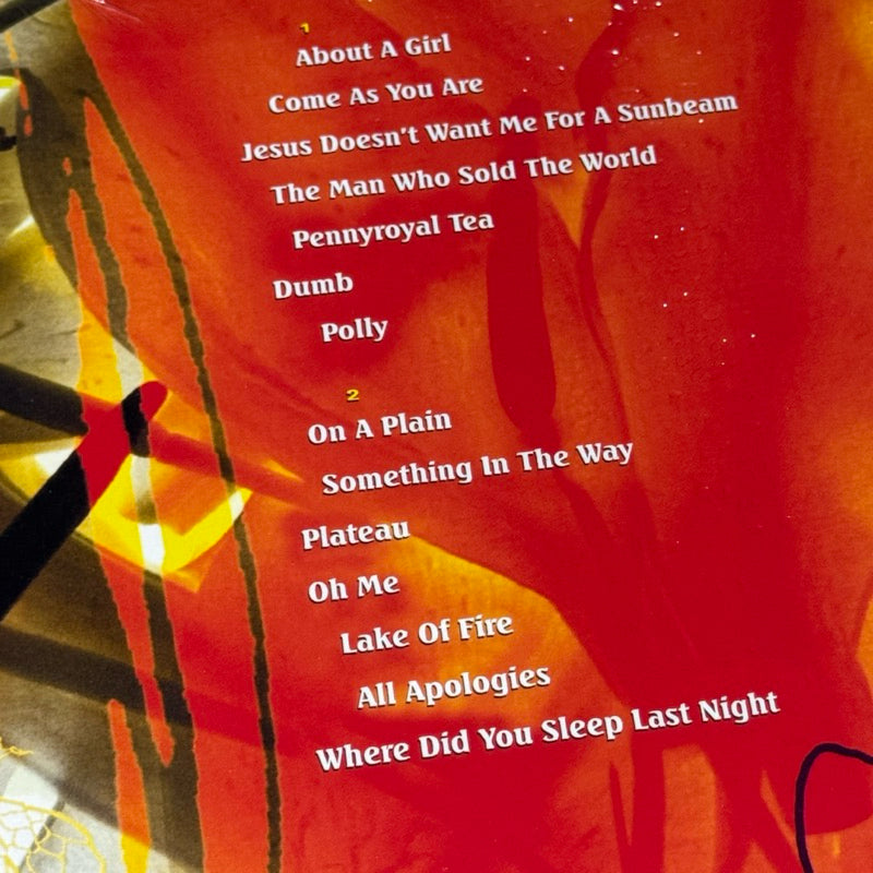 MTV Unplugged by Nirvana Vinyl Record LP