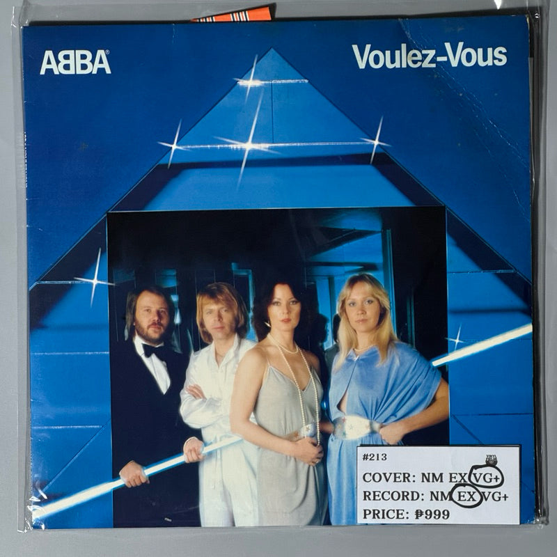 Voulez-Vous By ABBA Vinyl Record LP