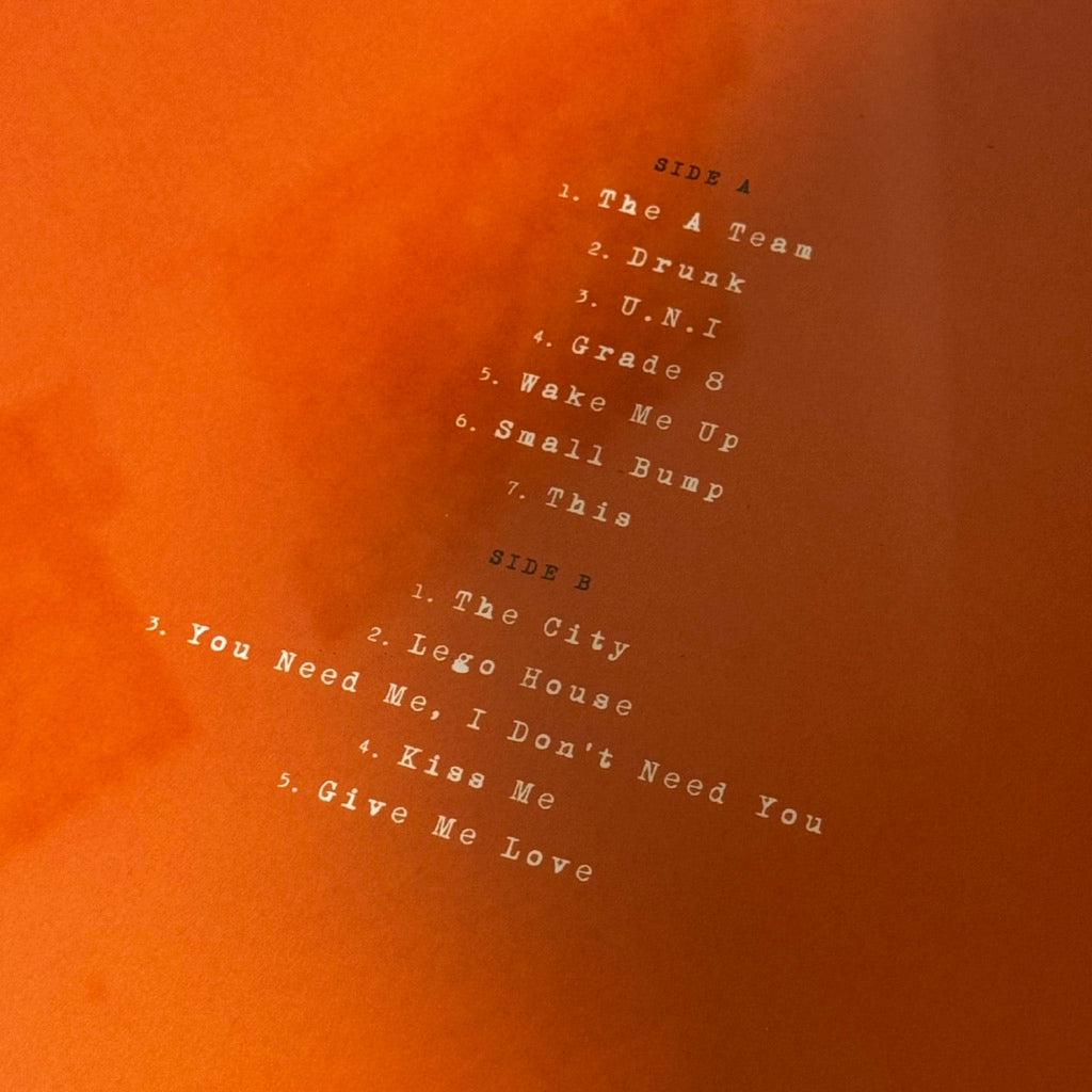 Plus by Ed Sheeran Vinyl Record LP