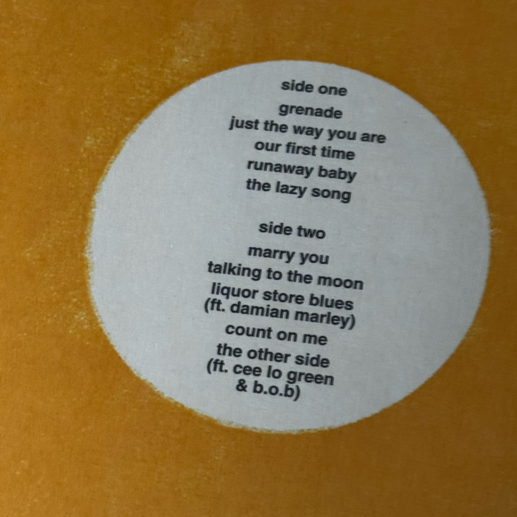 doo-wops & hooligans by Bruno Mars Vinyl Record LP