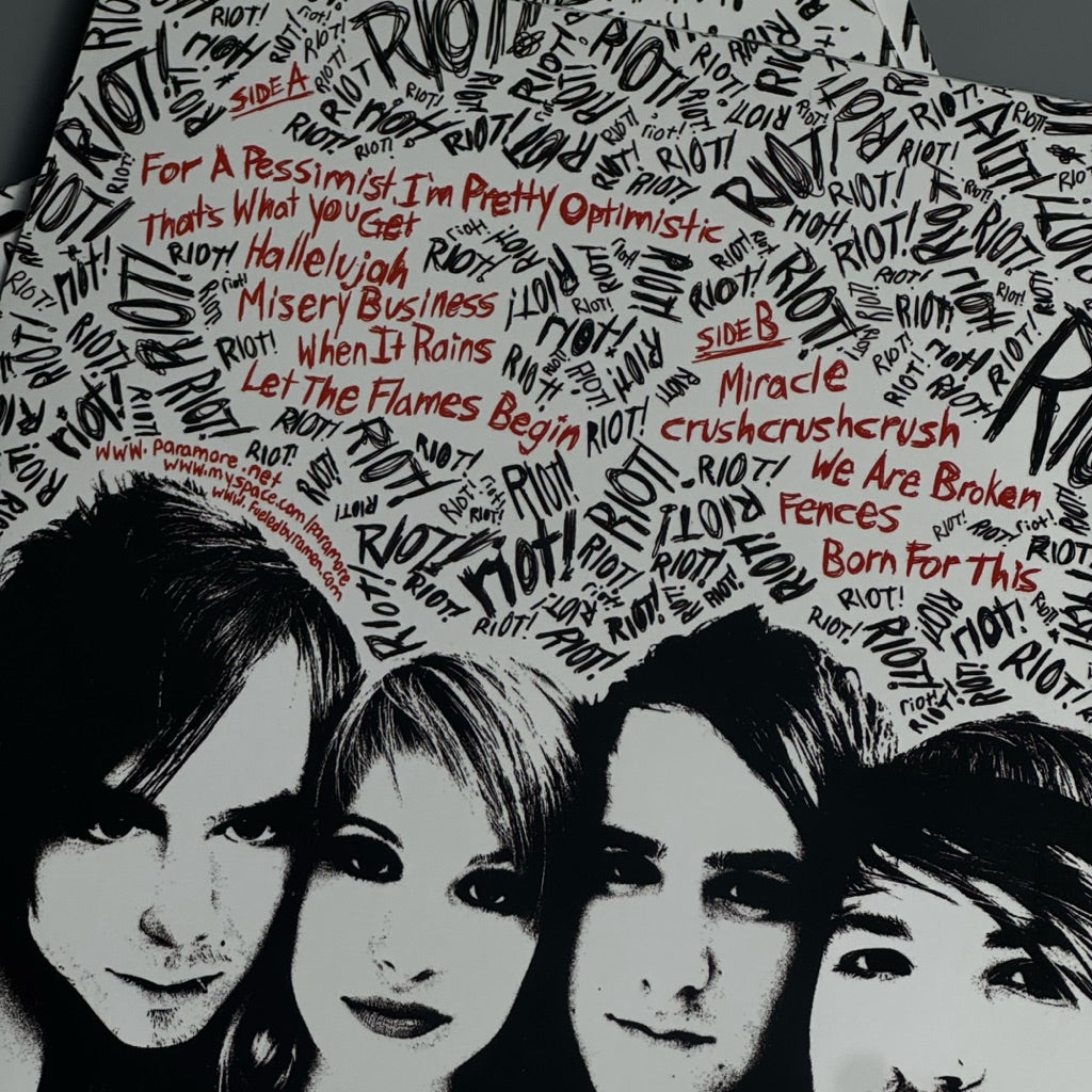 Riot! By Paramore Vinyl Record LP
