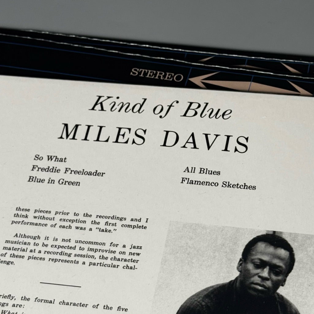 Kind of Blue by Miles Davis Vinyl Record LP