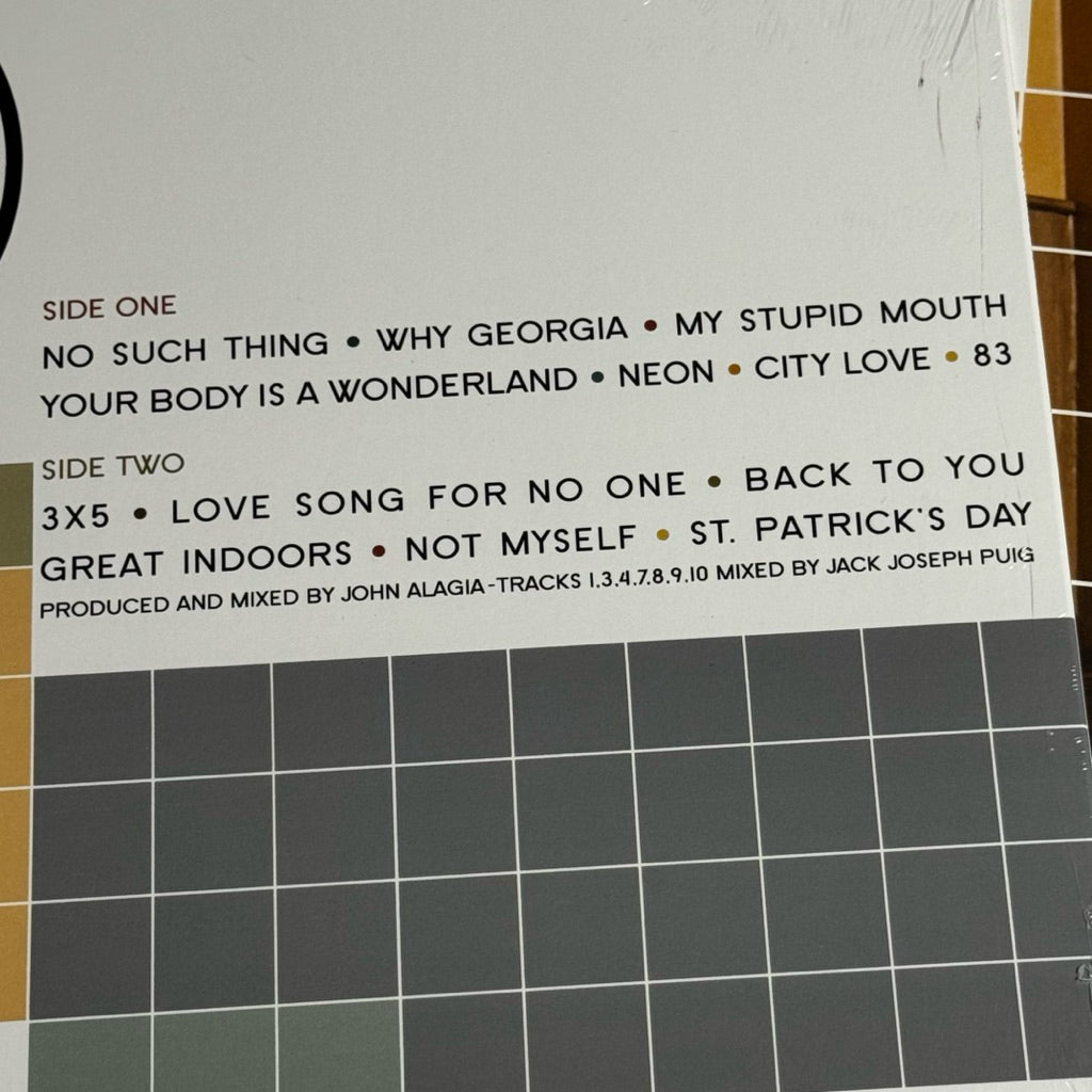 Room for Squares by John Mayer Vinyl Record LP