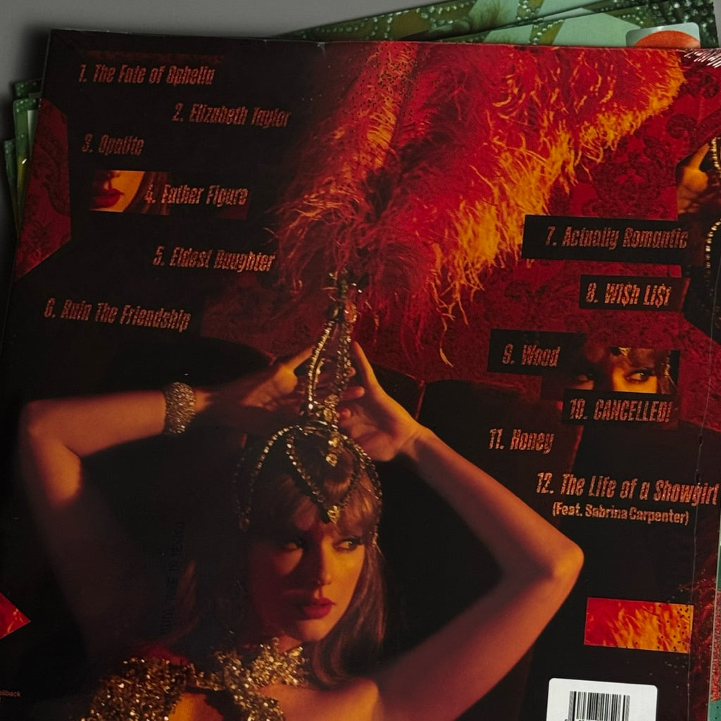 The Life of a Showgirl by Taylor Swift Vinyl Record LP