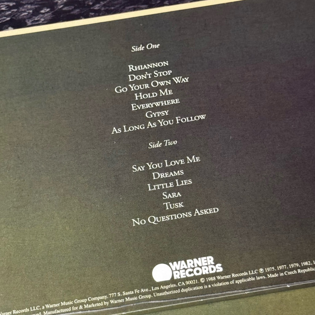 Greatest Hits by Fleetwood Mac Vinyl Record LP