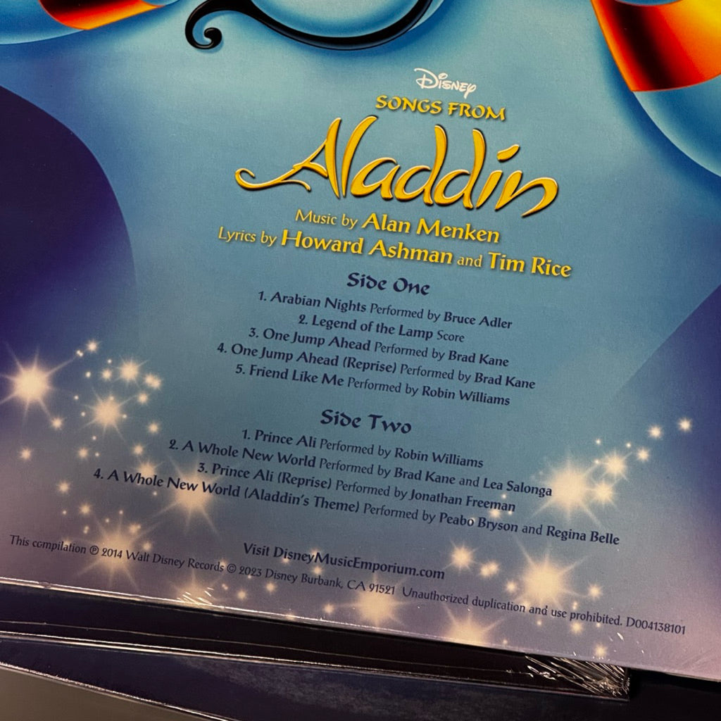 Songs from Aladdin Vinyl Record LP