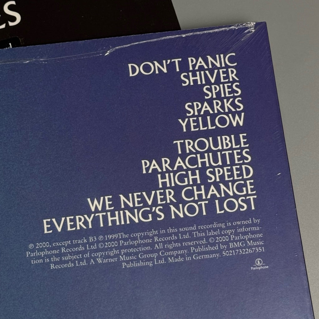 Parachutes by Coldplay Vinyl Record LP