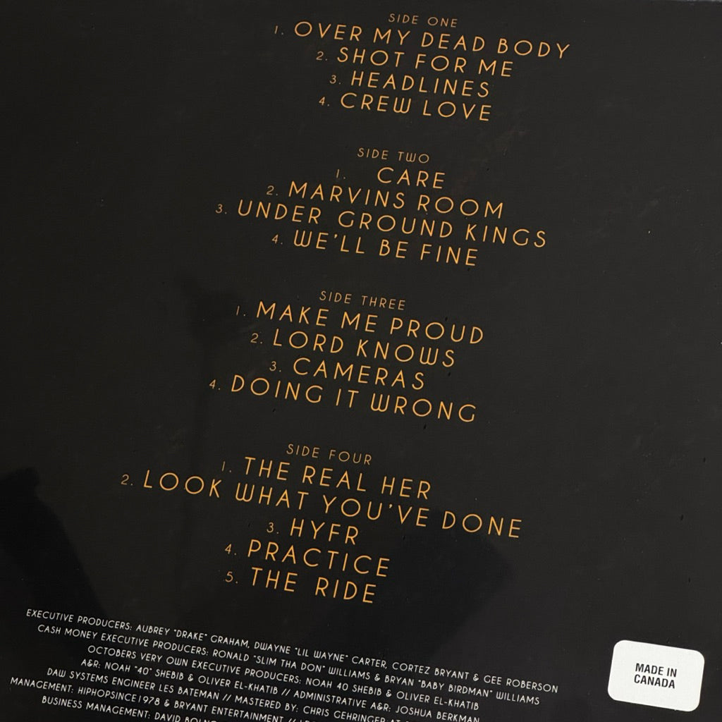 Take Care by Drake Vinyl Record LP