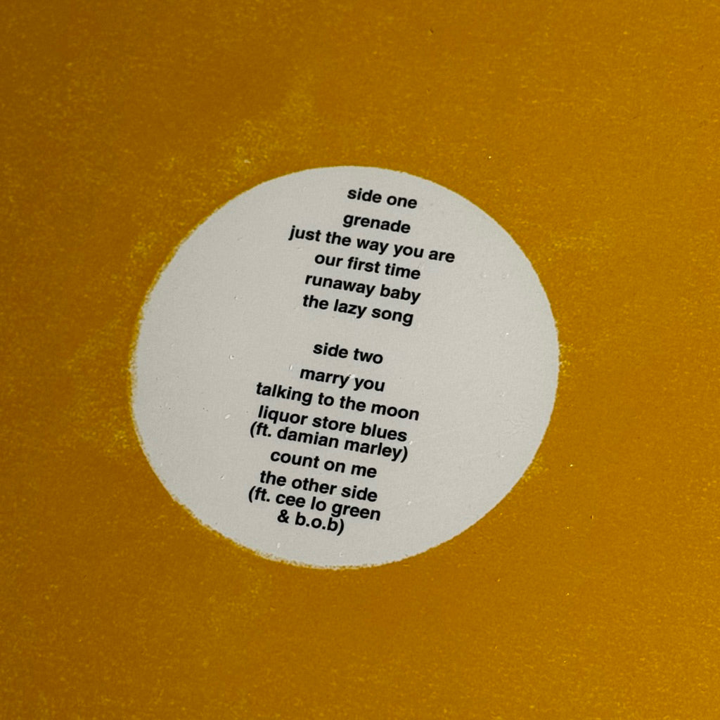doo-wops & hooligans by Bruno Mars Vinyl Record LP