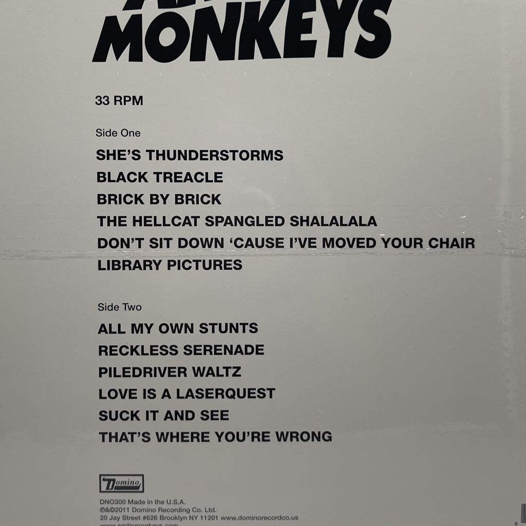 Suck It and See by Arctic Monkeys Vinyl Record LP Album