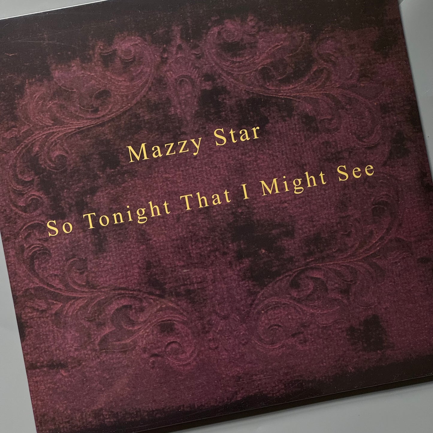 So Tonight That I Might See by Mazzy Star Vinyl Record LP