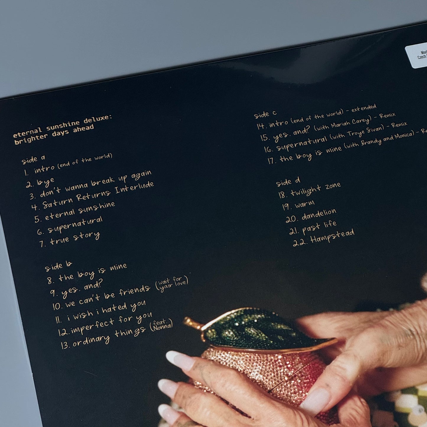 Eternal Sunshine Deluxe by Ariana Grande Vinyl LP