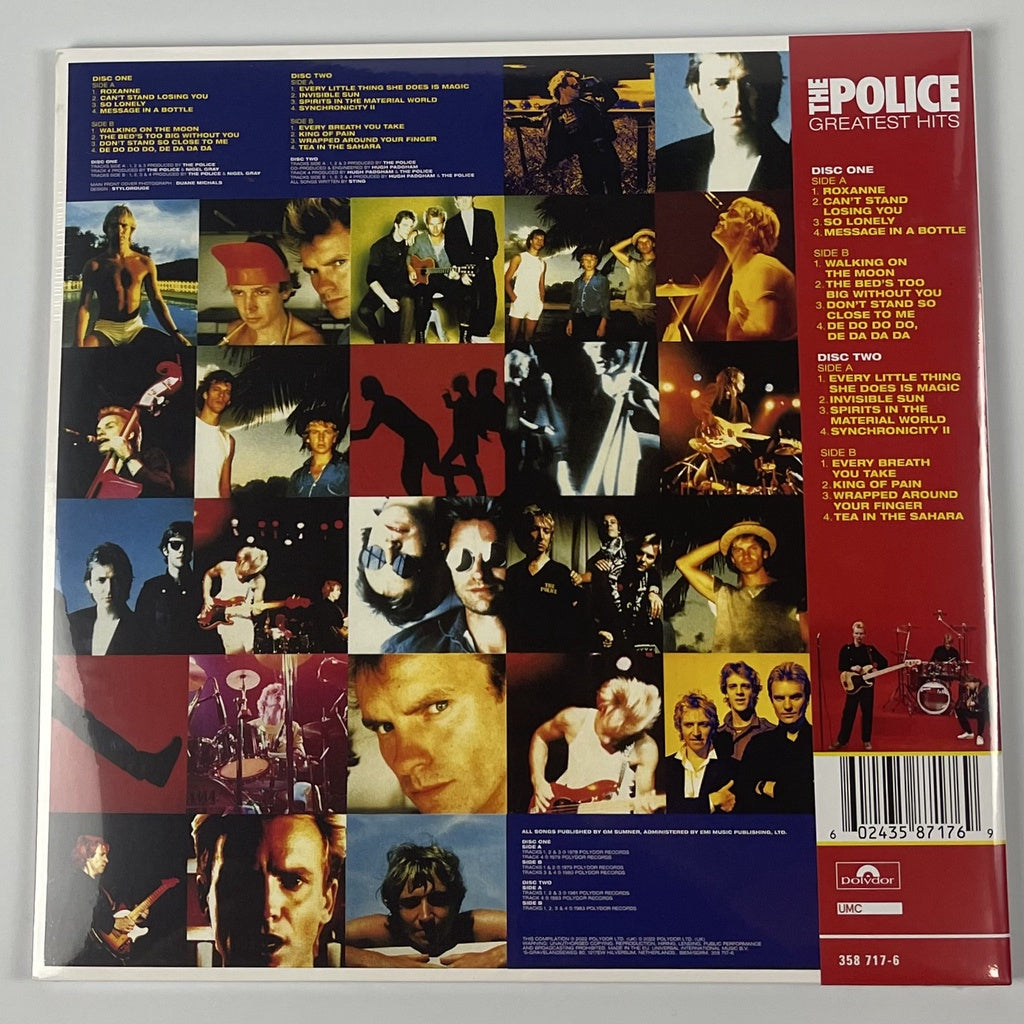 Greatest Hits by The Police Vinyl Record LP Album