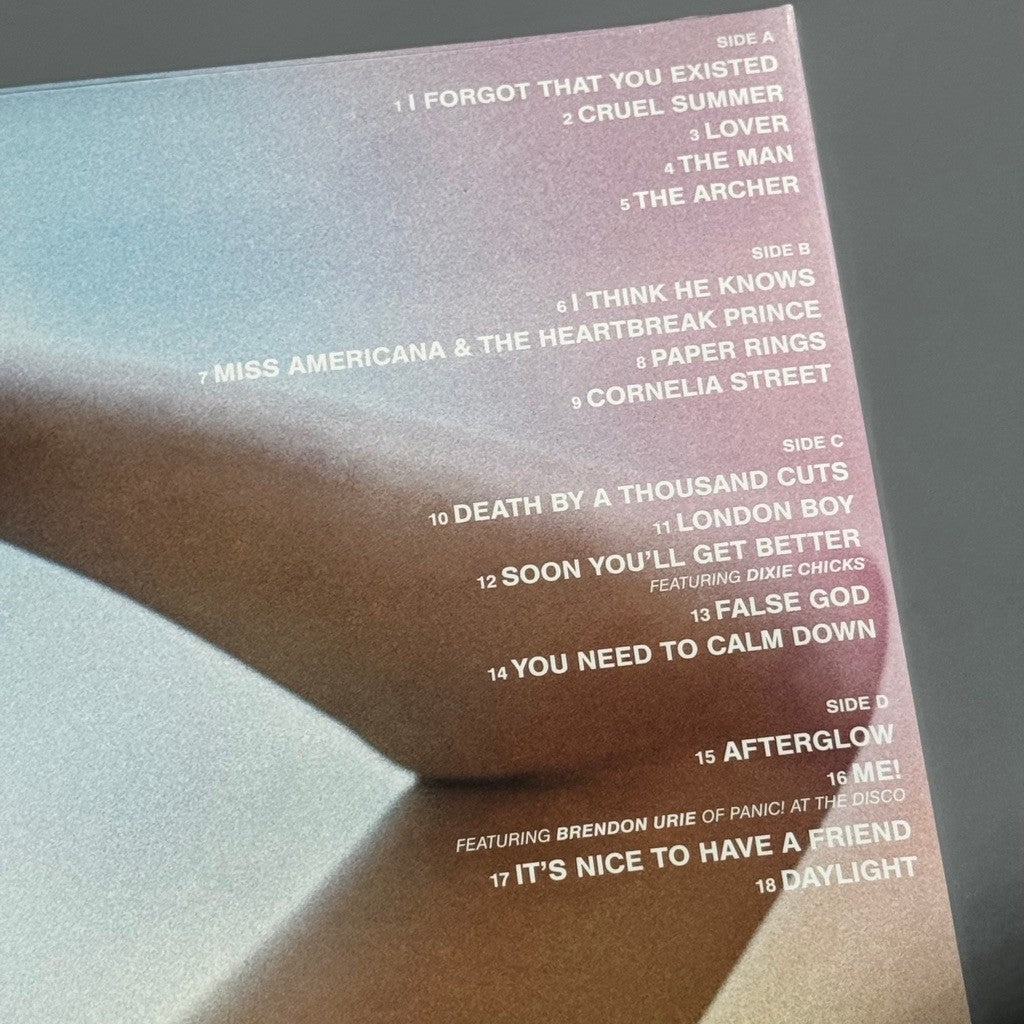 Lover by Taylor Swift Vinyl Record LP