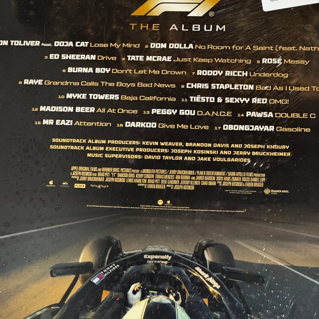 F1 The Album Vinyl Record LP