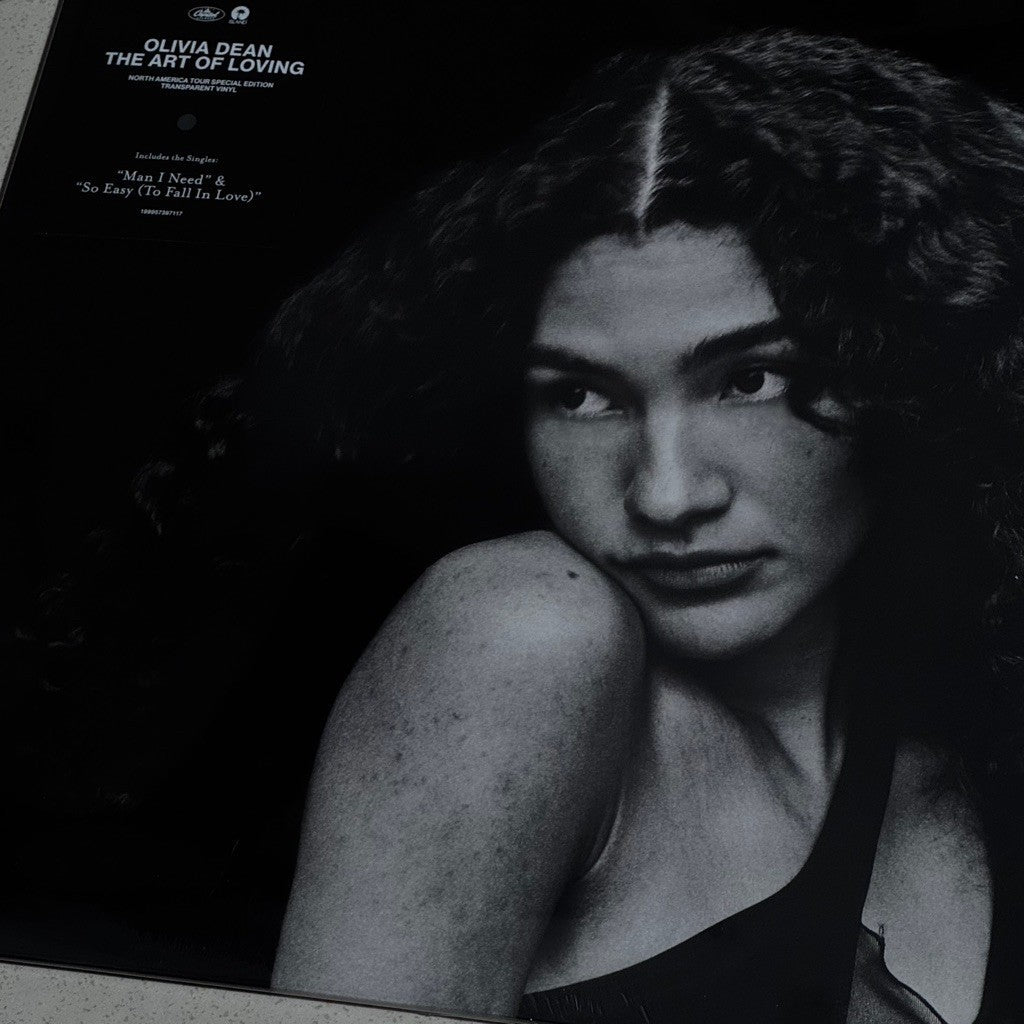 Olivia Dean The Art of Loving North America Tour Special Edition Transparent Vinyl LP