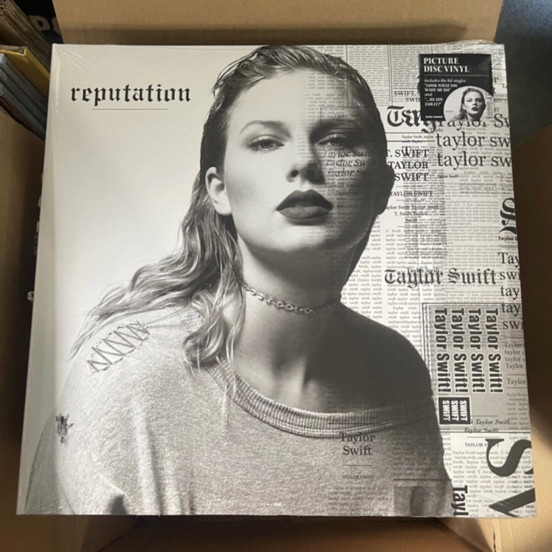 Reputation by Taylor Swift Vinyl Record LP