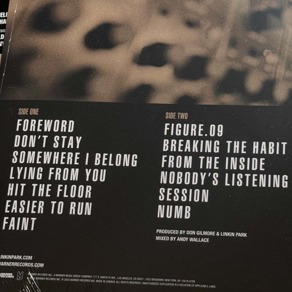 Meteora by Linkin Park Vinyl Record LP