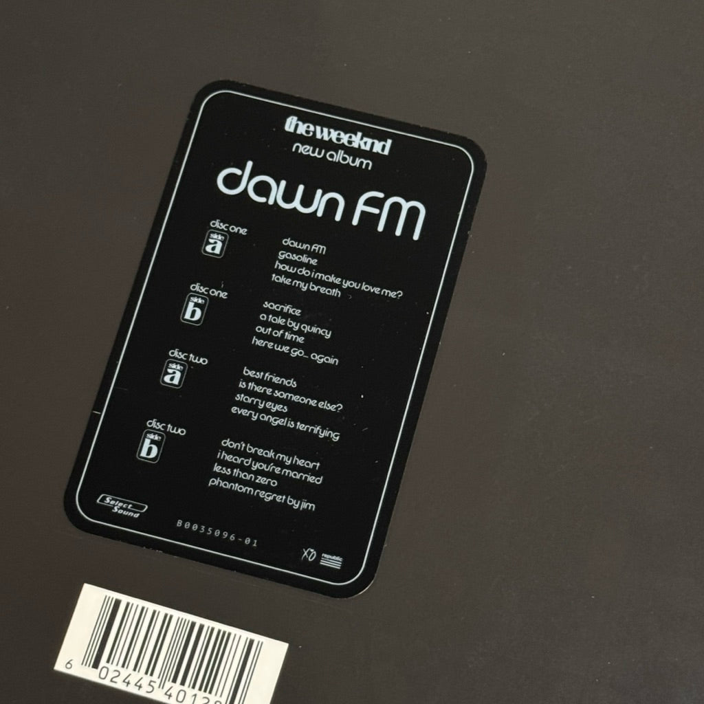 Dawn FM by The Weeknd Vinyl Record LP
