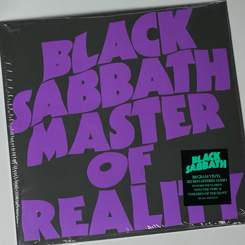 Master of Reality by Black Sabbath Vinyl Record LP