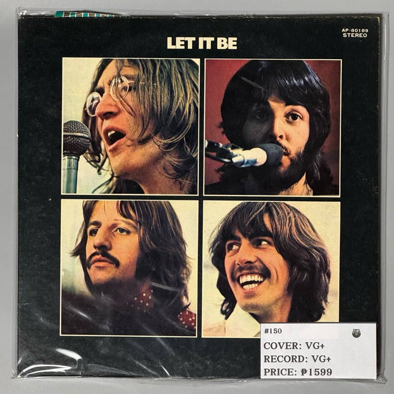 Let It Be by The Beatles Vinyl Record LP