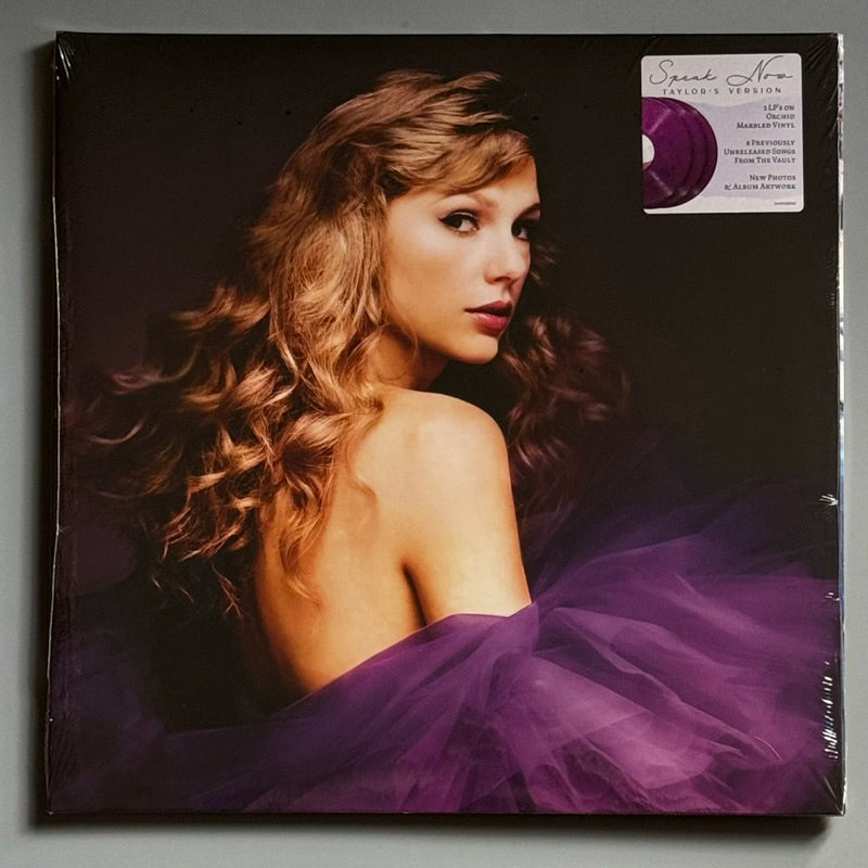 Speak Now (Taylor’s Version) by Taylor Swift Vinyl Record LP (Orchid Marbled Vinyl)