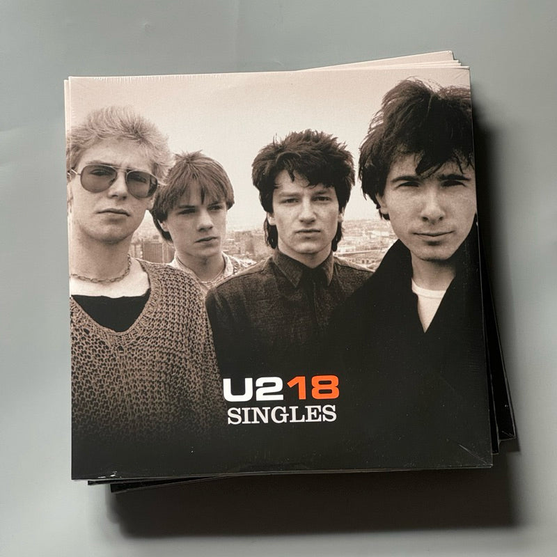 18 Singles by U2 Vinyl Record LP Album