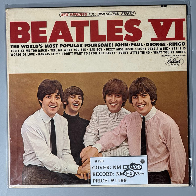 VI by The Beatles Vinyl Record LP