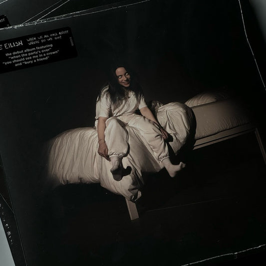 When We Fall Asleep, Where Do We Go by Billie Eilish Vinyl Record LP (Pale Yellow Vinyl)