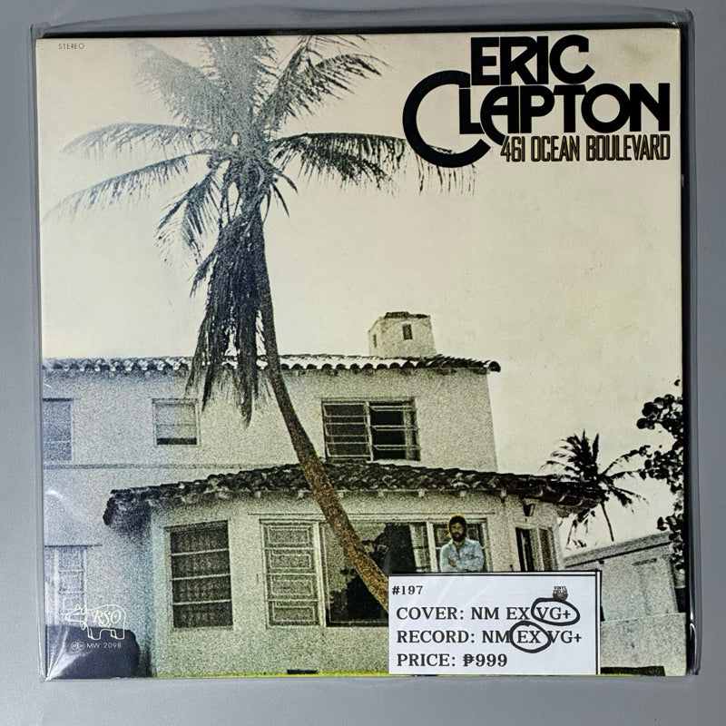 461 Ocean Boulevard by Eric Clapton Vinyl Record LP