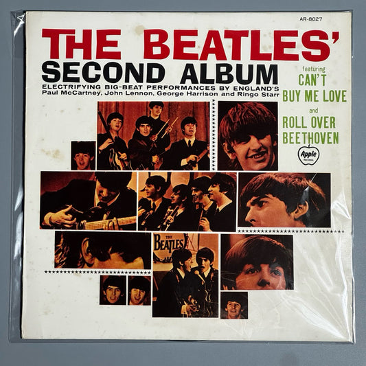 [USED] Second Album by The Beatles Vinyl Record LP