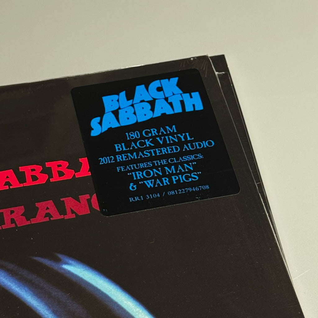 Paranoid by Black Sabbath Vinyl Record LP
