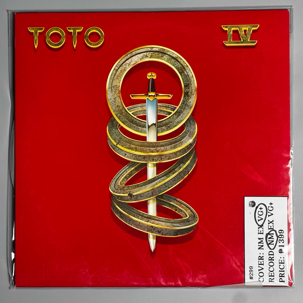 IV by Toto Vinyl Record LP