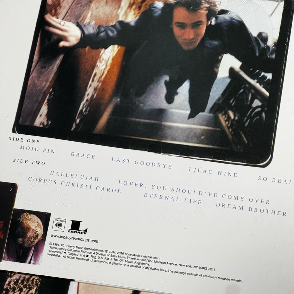 Grace by Jeff Buckley Vinyl Record LP