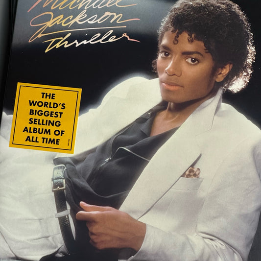 Thriller by Michael Jackson Vinyl Record LP