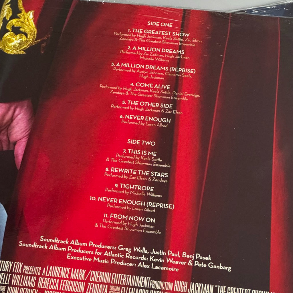 Greatest Showman OST Vinyl Record LP