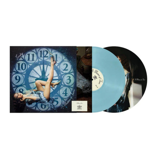 A Matter of Time by Laufey Blue Vinyl Record LP