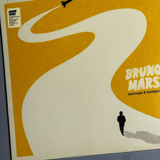 doo-wops & hooligans by Bruno Mars Black Vinyl Record LP